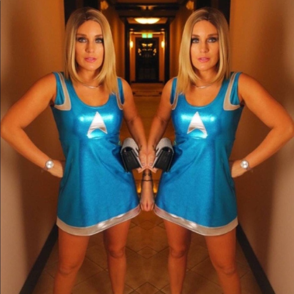 Romy Costume (BLUE) from Romy & Michele’s High Sch